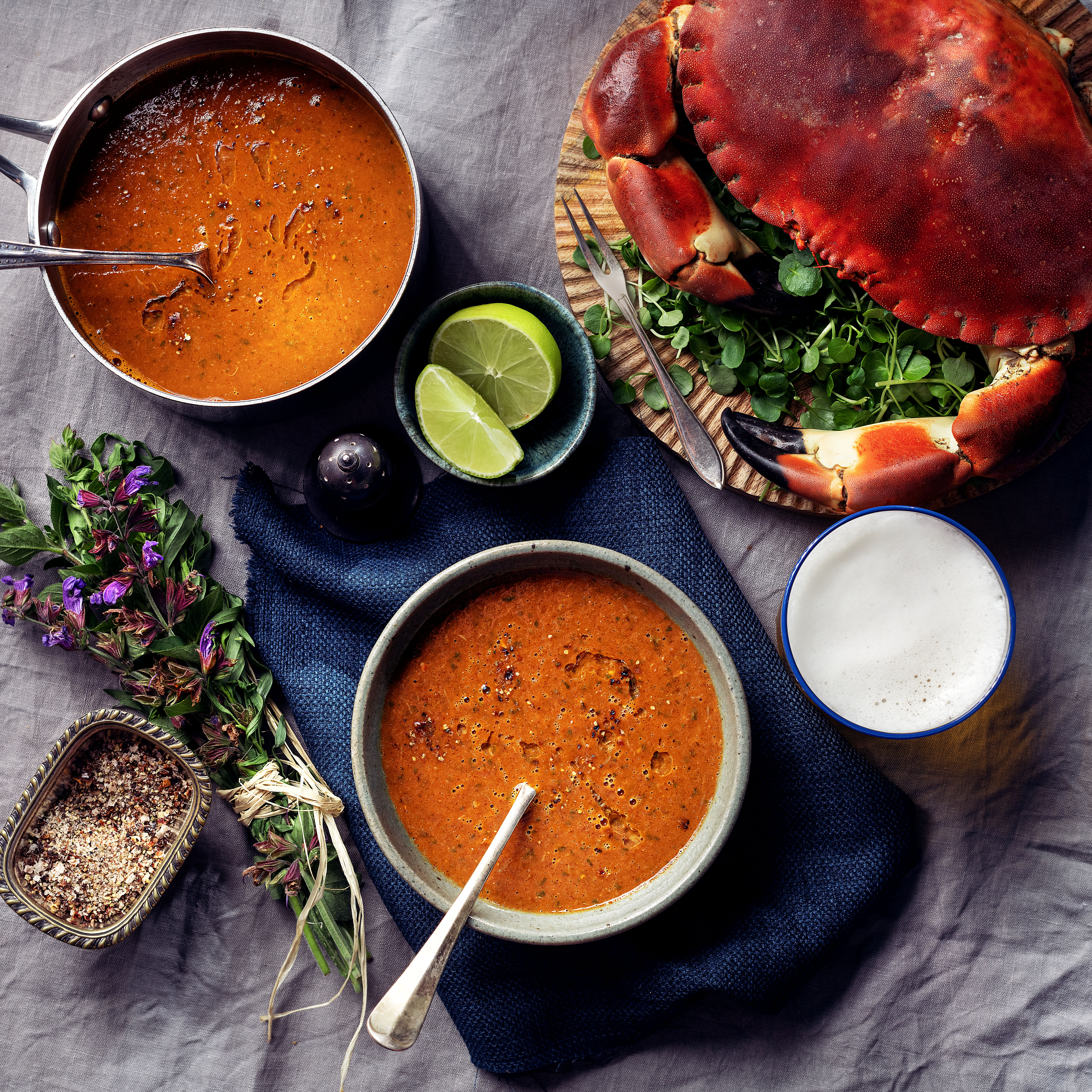 Buy Crab and Roasted Tomato Soup Online Free UK Delivery